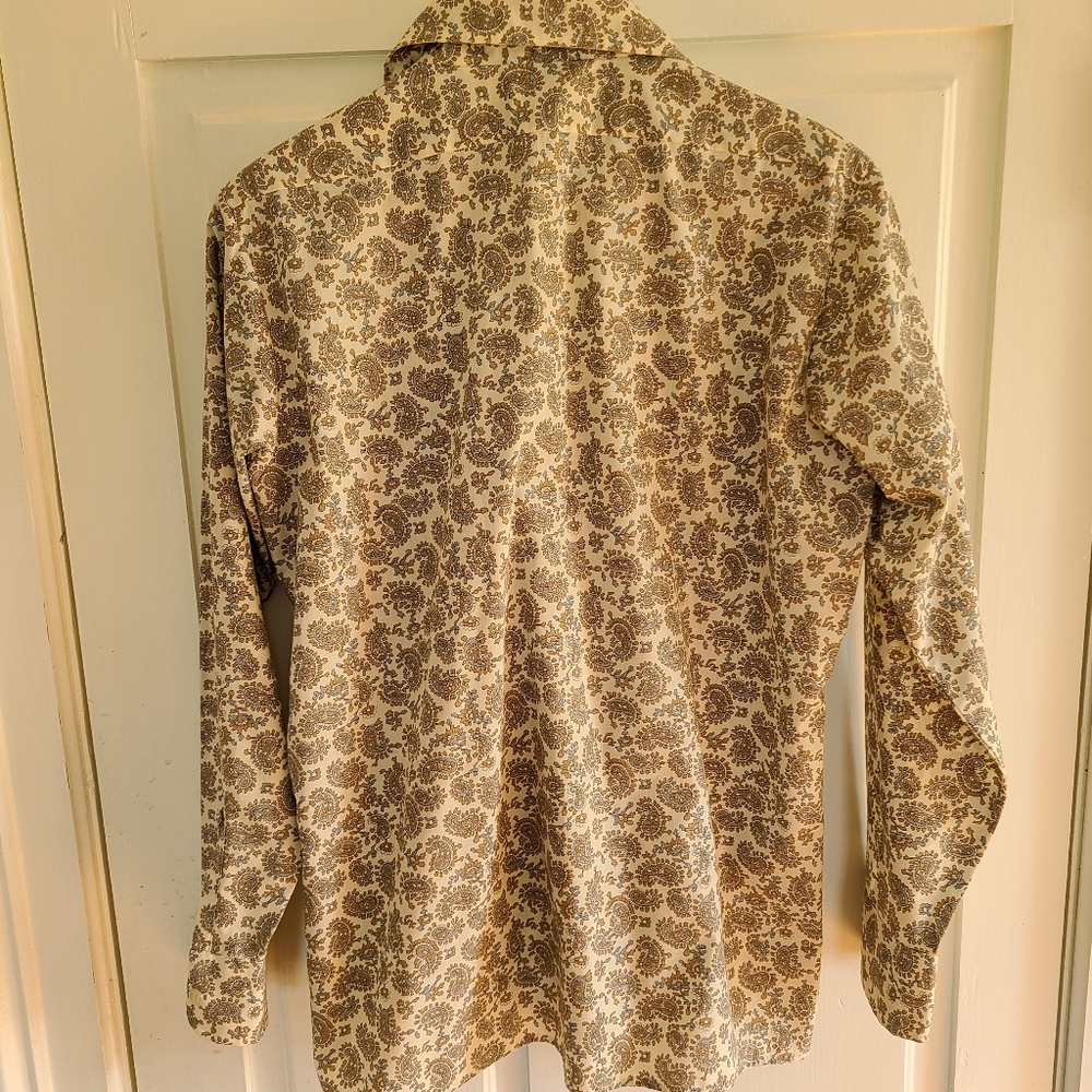 VINTAGE - Patterned button down shirt - Picture 9 of 13